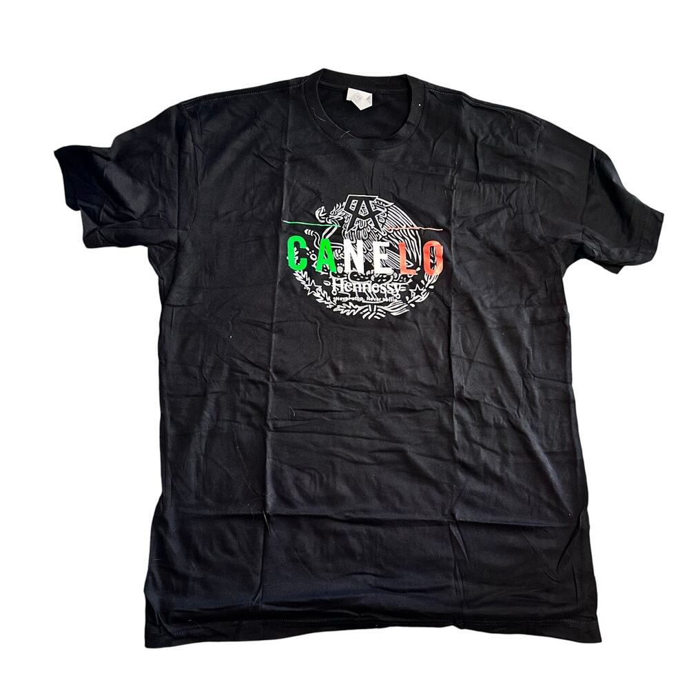 Canelo Alvarez Hennessy Shirt Boxing Mexico Size Large NEW
